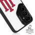 Indiana University IU Logo White Galaxy S26 Kickstand Case