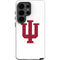 Indiana University IU Logo White Galaxy S26 Ultra Impact Case