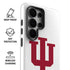 Indiana University IU Logo White Galaxy S26 Ultra Impact Case