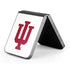 Indiana University IU Logo White Galaxy Z Flip6 Skin