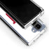 Indiana University IU Logo White Galaxy Z Fold5 5G Clear Case