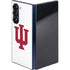 Indiana University IU Logo White Galaxy Z Fold6 Skin