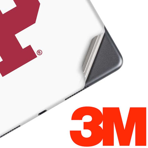 Indiana University IU Logo White iPad Skins