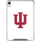 Indiana University IU Logo White iPad 11th Gen (2025) Clear Case