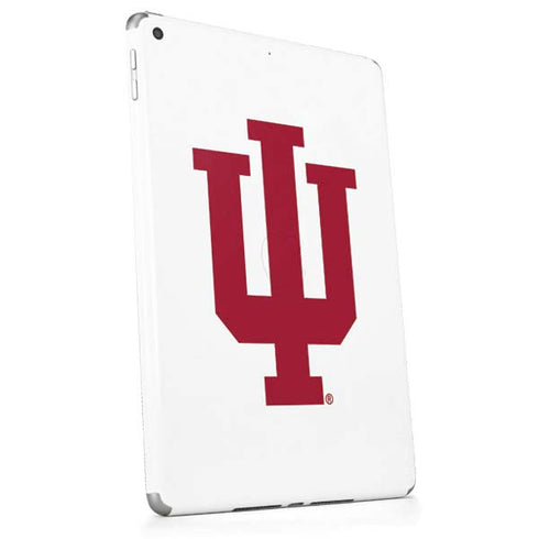 Indiana University IU Logo White Apple iPad Skin