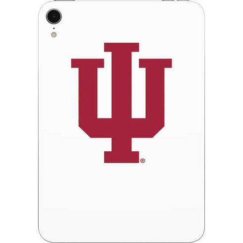 Indiana University IU Logo White Apple iPad Mini Skin