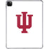 Indiana University IU Logo White iPad Pro 11in (2024) Clear Case
