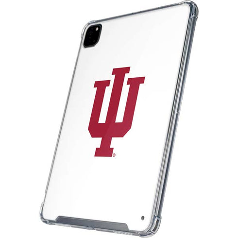 Indiana University IU Logo White iPad Cases