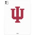 Indiana University IU Logo White iPad Pro 13in M4 (2024) Skin
