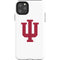 Indiana University IU Logo White iPhone Cases