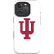 Indiana University IU Logo White iPhone 16 Pro Max Magsafe Impact Case