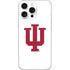Indiana University IU Logo White iPhone 16 Pro Max Skin