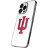 Indiana University IU Logo White iPhone 16 Pro Skin