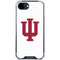Indiana University IU Logo White iPhone 16e Clear Case