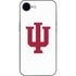 Indiana University IU Logo White iPhone 16e Skin