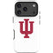 Indiana University IU Logo White iPhone 18 Pro Impact Case