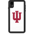 Indiana University IU Logo White iPhone Cases