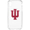 Indiana University IU Logo White iPhone XS Clear Case