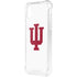 Indiana University IU Logo White iPhone XS Clear Case
