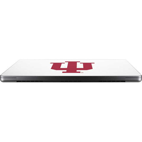 Indiana University IU Logo White Apple MacBook Pro 14-inch Skin