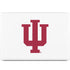 Indiana University IU Logo White MacBook Skins