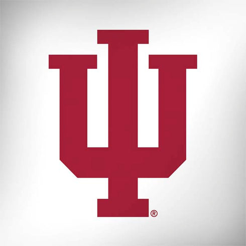 Indiana University IU Logo White MacBook Skins