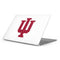 Indiana University IU Logo White Apple MacBook Pro 16-inch Skin
