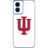 Indiana University IU Logo White Moto G Play 4G (2024) Skin