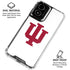 Indiana University IU Logo White Moto G Power 5G (2024) Clear Case