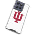 Indiana University IU Logo White Moto G Power 5G (2025) Clear Case