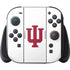 Indiana University IU Logo White Nintendo Switch 2 (2025) with Joy-Con Skin