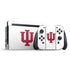 Indiana University IU Logo White Nintendo Skins