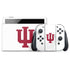 Indiana University IU Logo White Nintendo Skins