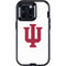 Indiana University IU Logo White Otterbox Defender iPhone Skin
