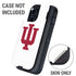 Indiana University IU Logo White Otterbox Defender iPhone Skin