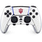 Indiana University IU Logo White PS5 DualSense Edge Pro Controller Skin