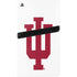 Indiana University IU Logo White PS5 Pro Console Skin
