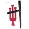 Indiana University IU Logo White PS5 Pro Disk Console Skin