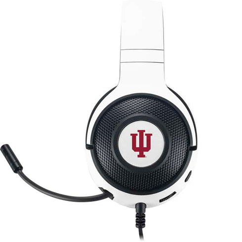 Indiana University IU Logo White Razer Kraken X Skin