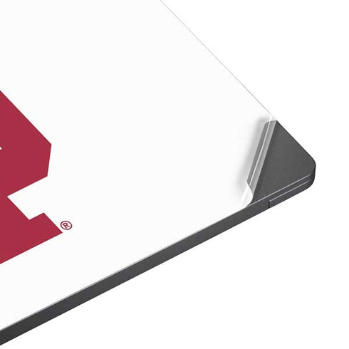 Indiana University IU Logo White Surface Laptop 7 13.8in Skin