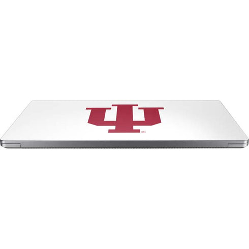 Indiana University IU Logo White Laptop Skins