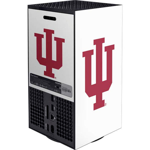 Indiana University IU Logo White Xbox Series X Bundle Skin