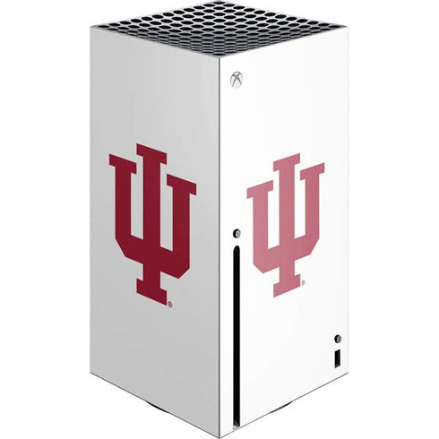 Indiana University IU Logo White Xbox Series X Skins