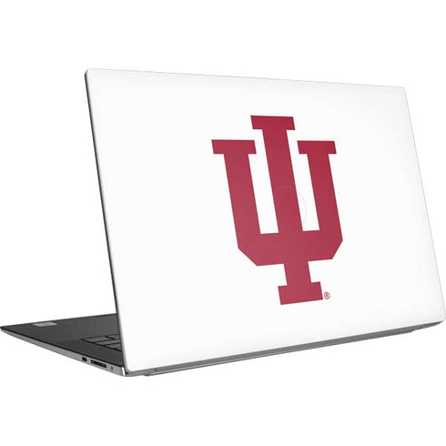 Indiana University IU Logo White Dell XPS Skin