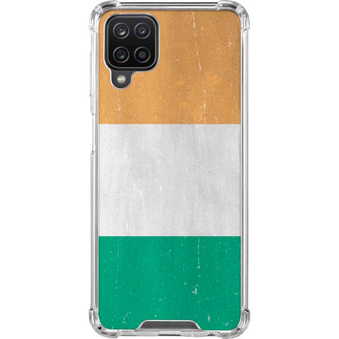 Ivory Coast Flag Distressed Galaxy Cases