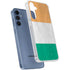 Ivory Coast Flag Distressed Galaxy A35 5G Clear Case