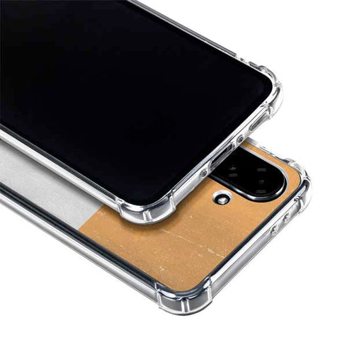 Ivory Coast Flag Distressed Galaxy A36 5G Clear Case