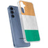 Ivory Coast Flag Distressed Galaxy A55 5G Clear Case