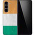 Ivory Coast Flag Distressed Galaxy Z Fold5 5G Skin