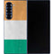Ivory Coast Flag Distressed Galaxy Z Fold6 Skin